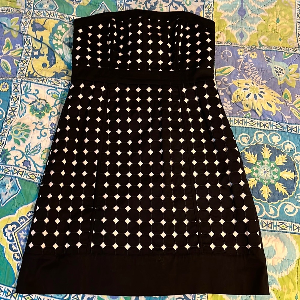 White House Black Market Strapless Dress